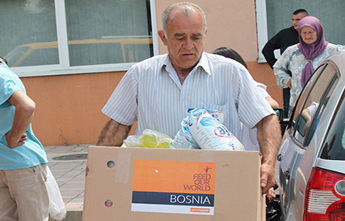 Penny Appeal providing Food in Bosnia-Herzegovina