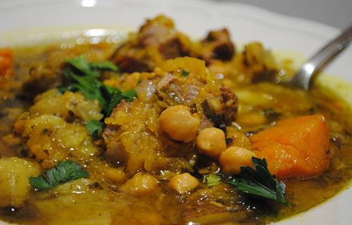 Lamb Stew With Pumpkin