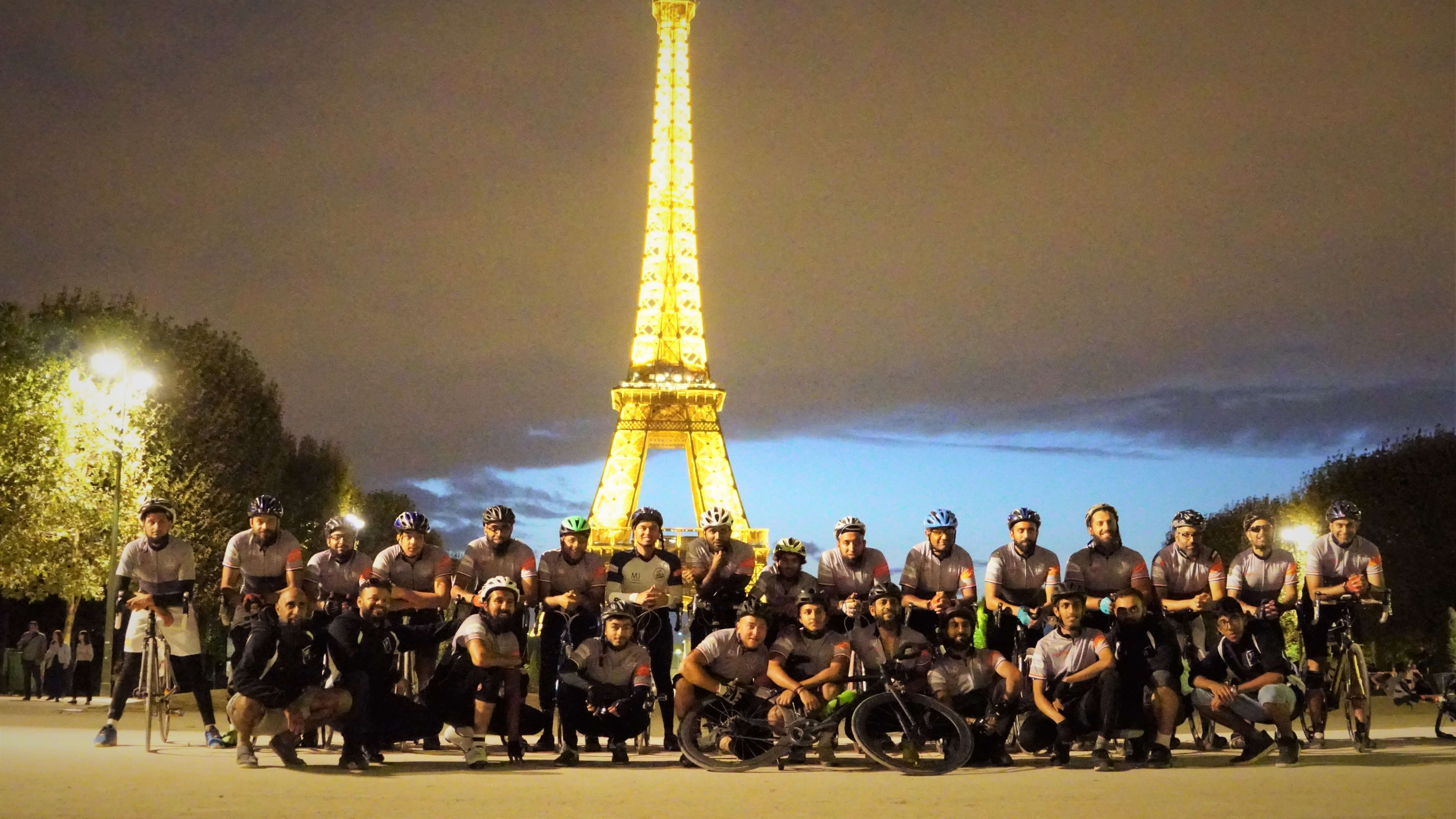 Rider of Shaam at the Eiffel Tower