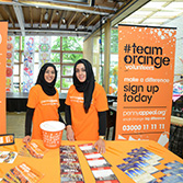 #TeamOrange volunteers